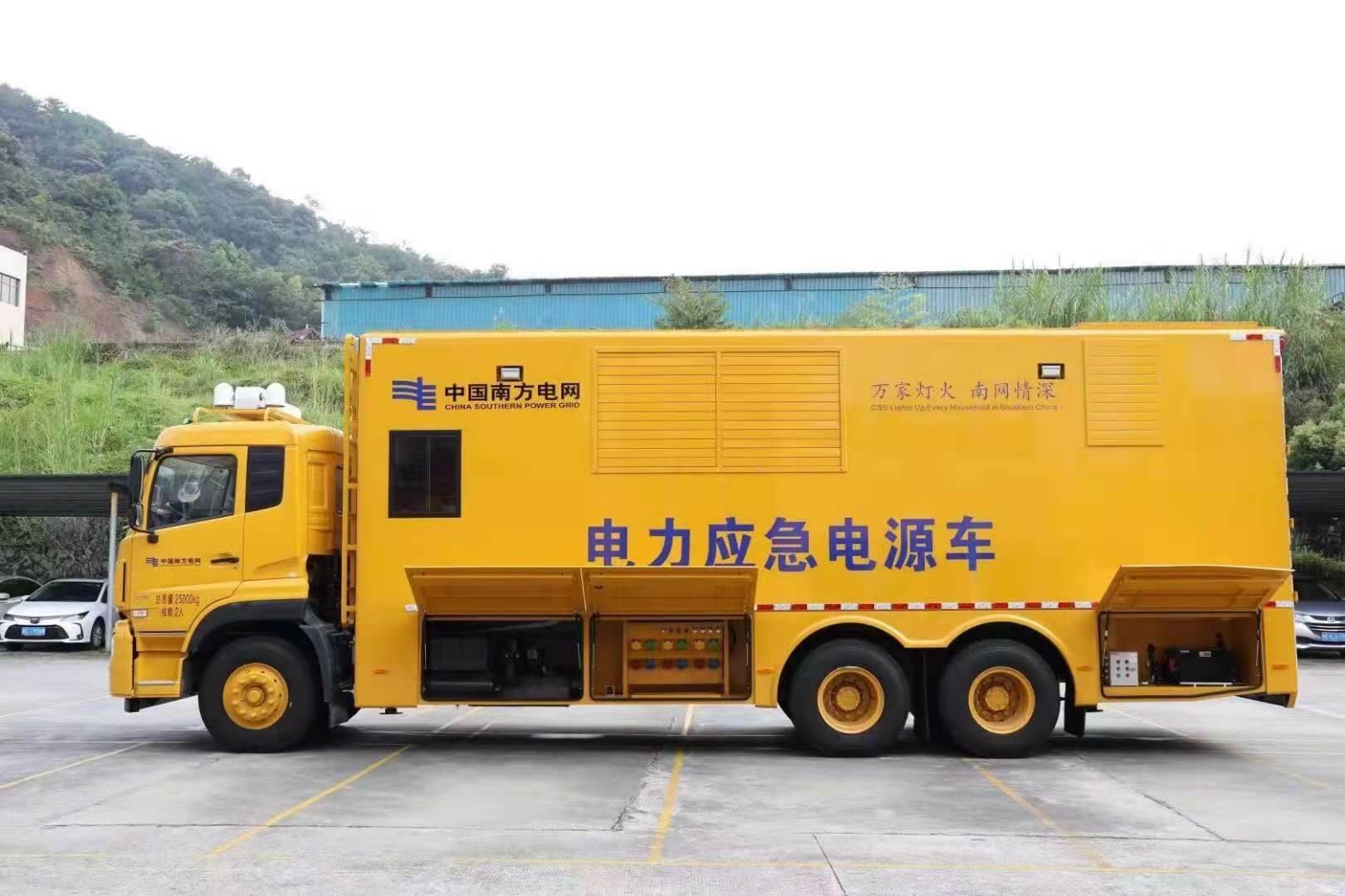 沙湾安康大型柴油发电机发电车UPS电源出租租赁